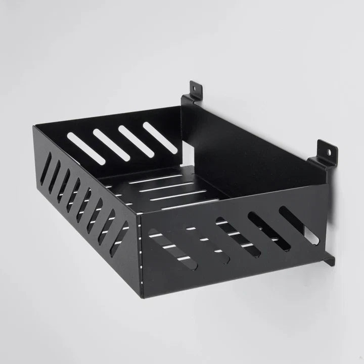 Slatwall Storage Baskets: Garage Bin Size Guide - Bluegill Steel