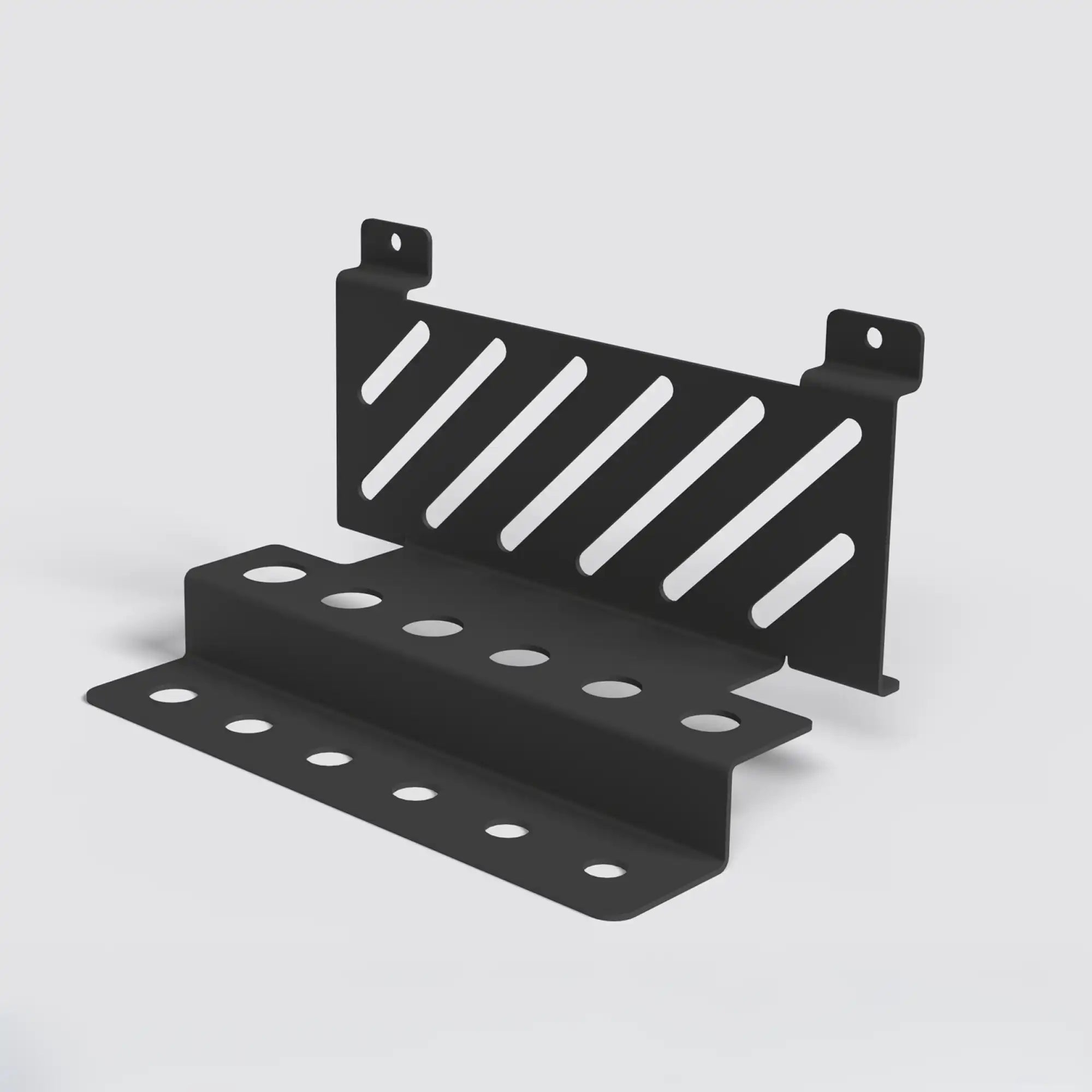 12-Piece Screwdriver Organizer | Heavy-Gauge Steel Wall Rack - Bluegill Steel