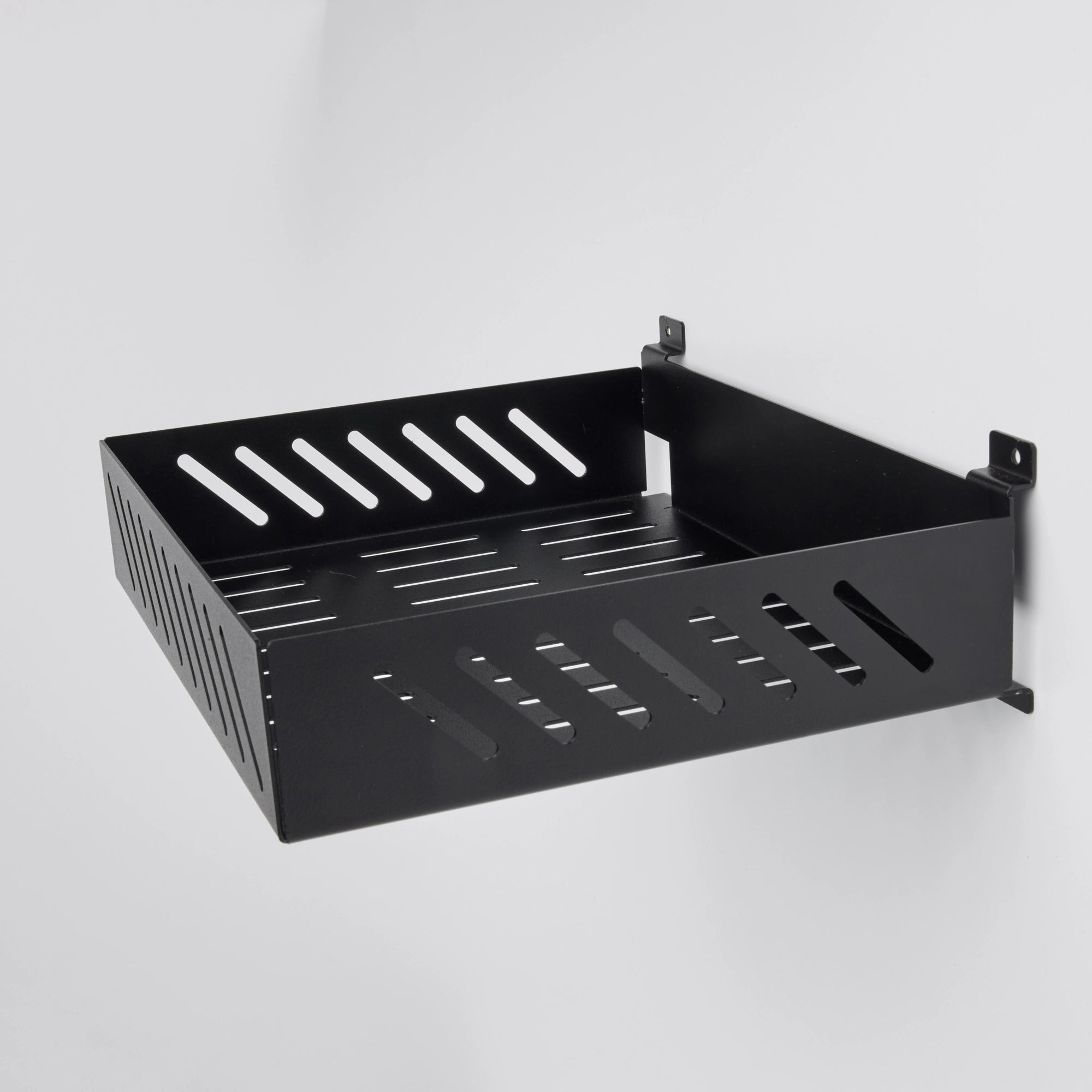 12" x 10" Storage Bin | Heavy-Gauge Steel High-Capacity Organizer - Bluegill Steel