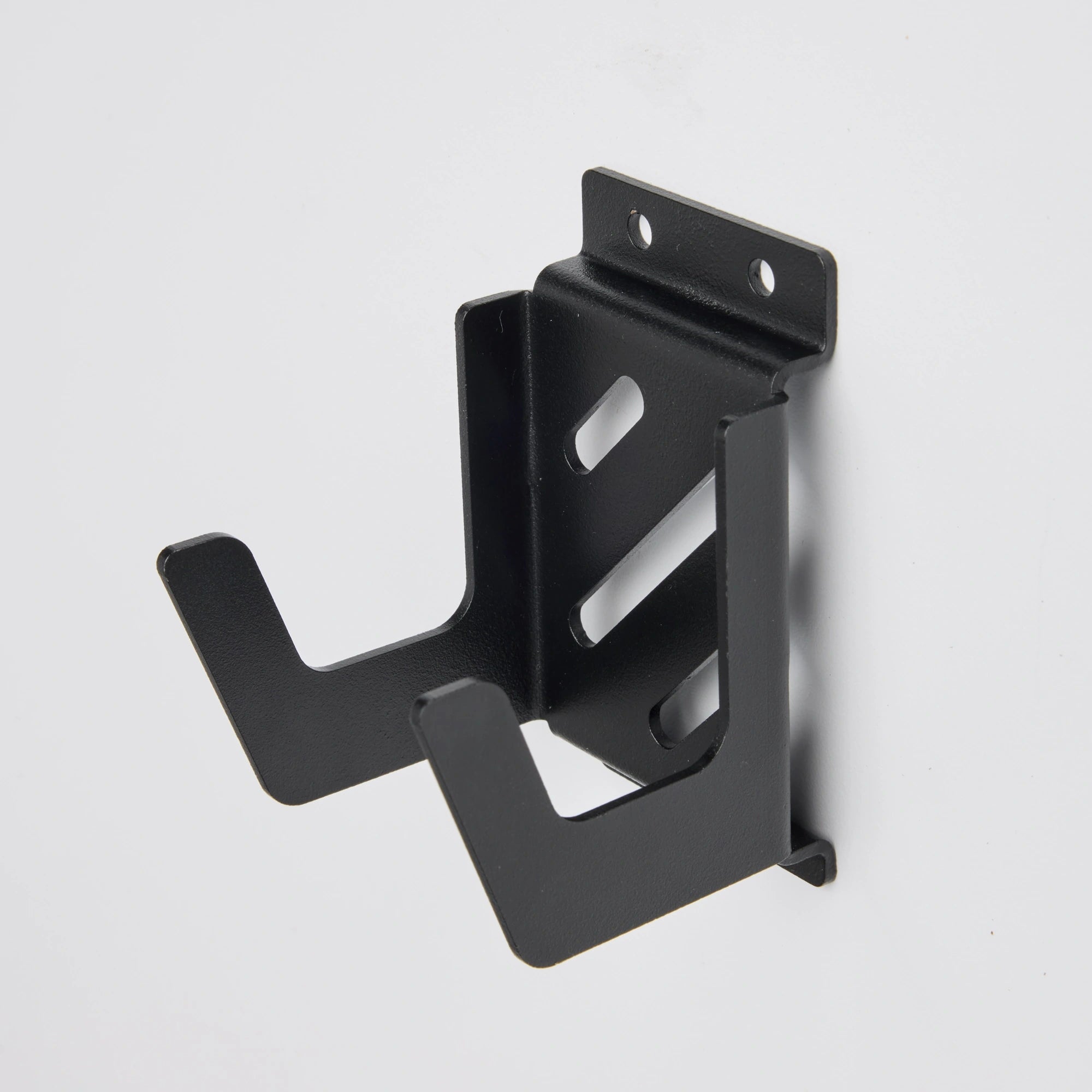 Double Tool Hook | 2-Inch Heavy-Gauge Steel Bracket