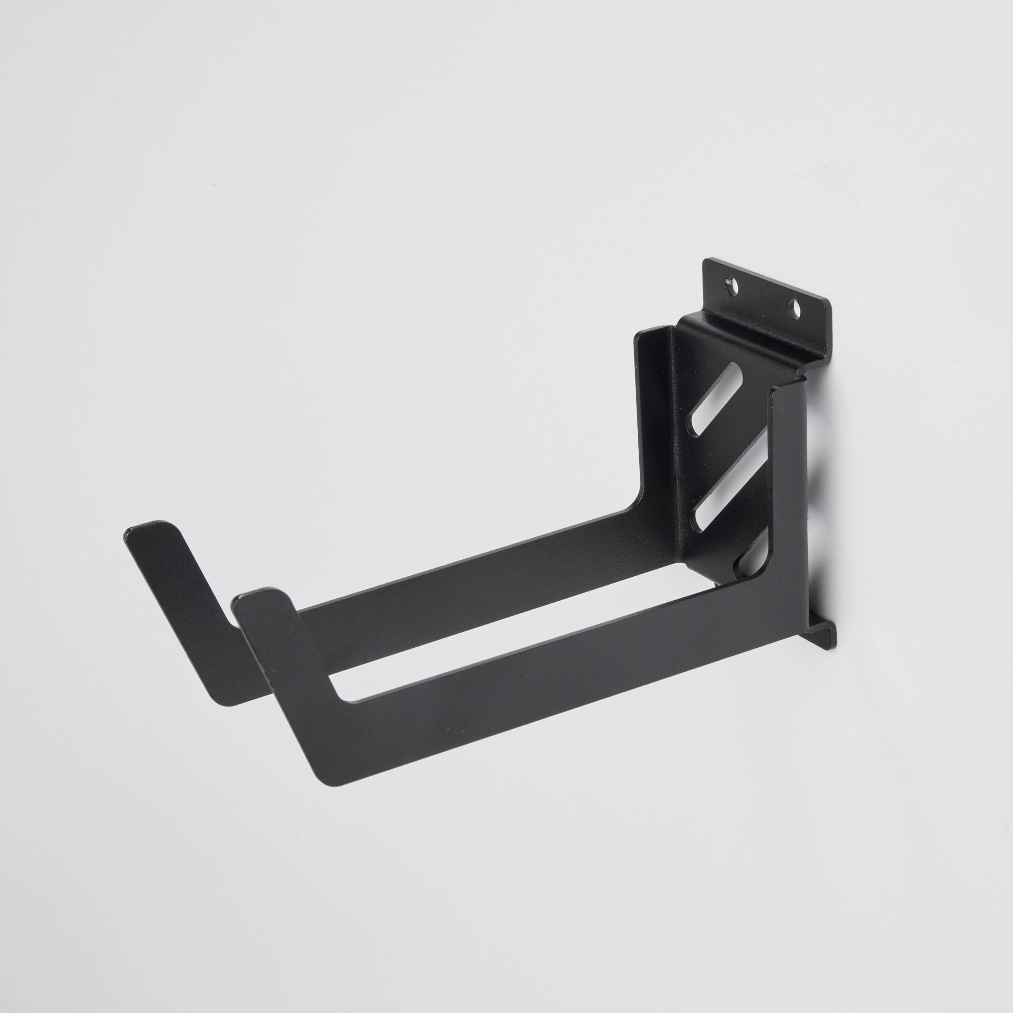 6-inch Double Tool Hook | Heavy-Gauge Steel Wall Mount