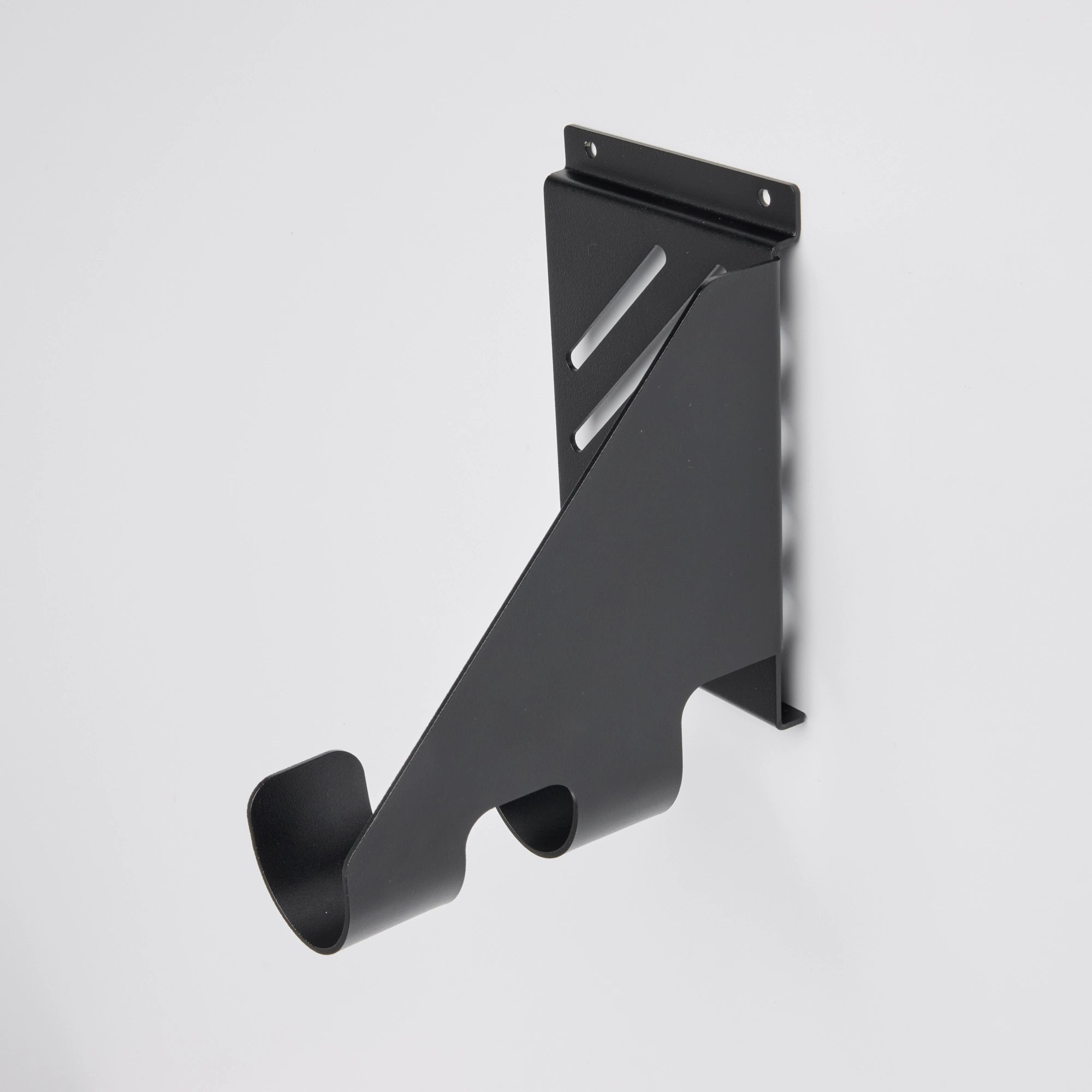 Chainsaw Holder | Curved Double Hook Heavy-Gauge Steel - Bluegill Steel
