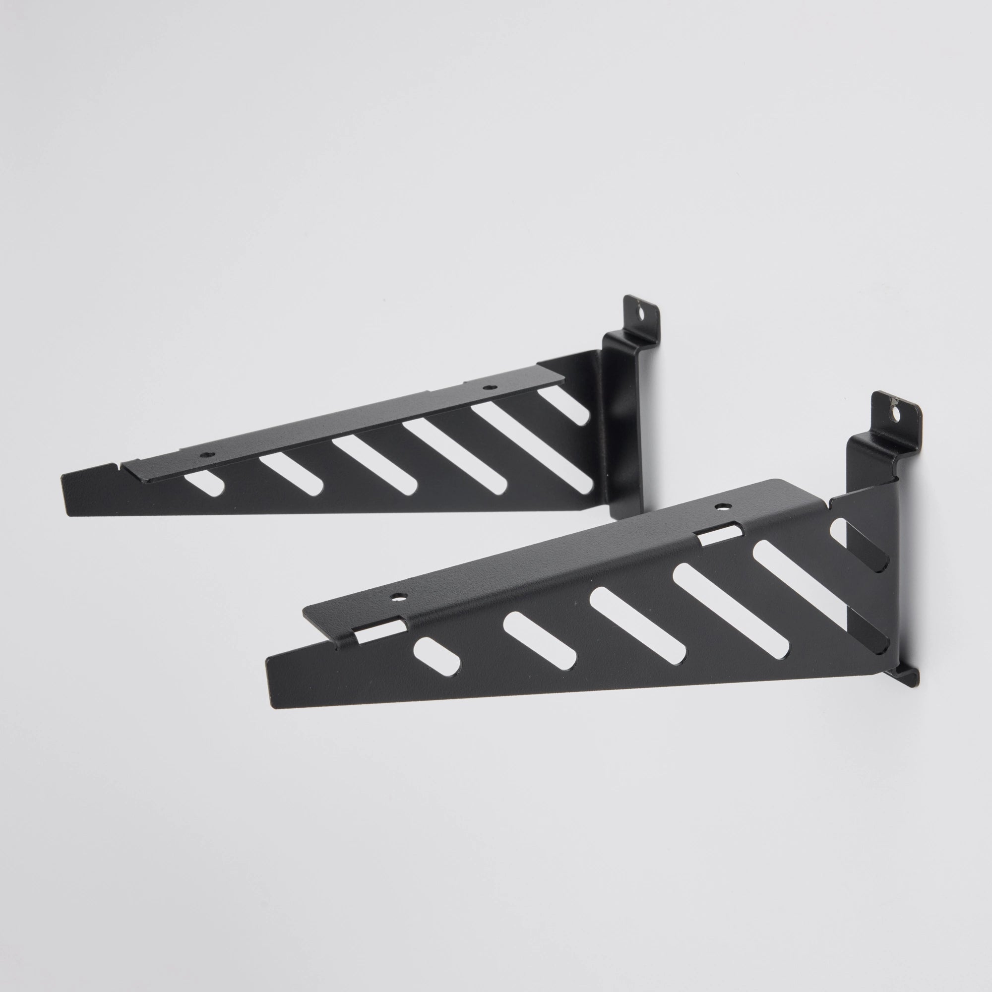 Heavy-Duty Right-Hand Shelf Arm | Industrial-Grade Slatwall Bracket - Bluegill Steel