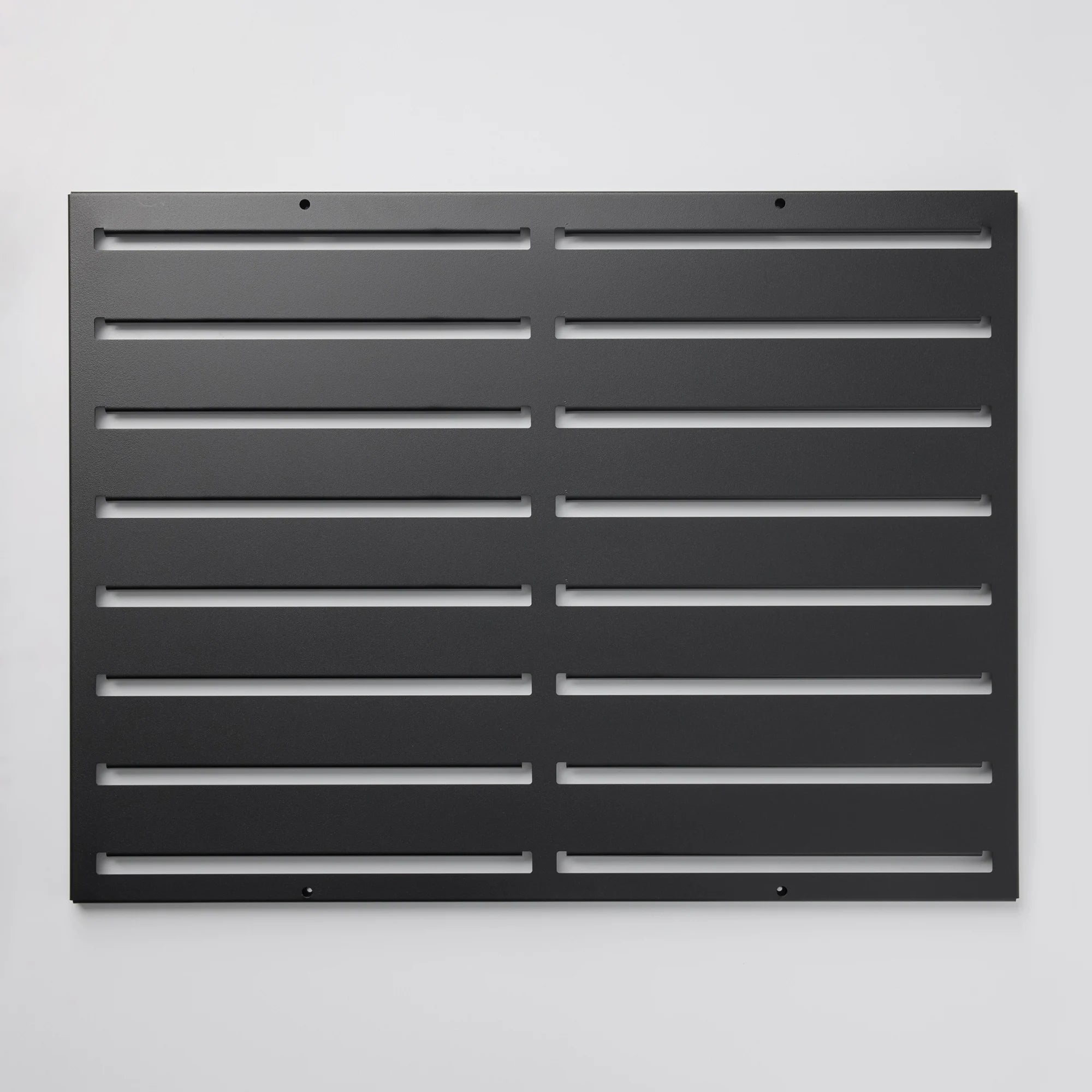 High-Capacity Steel Slatwall Panel | 32" x 24" Modular Heavy-Duty Foundation - Bluegill Steel