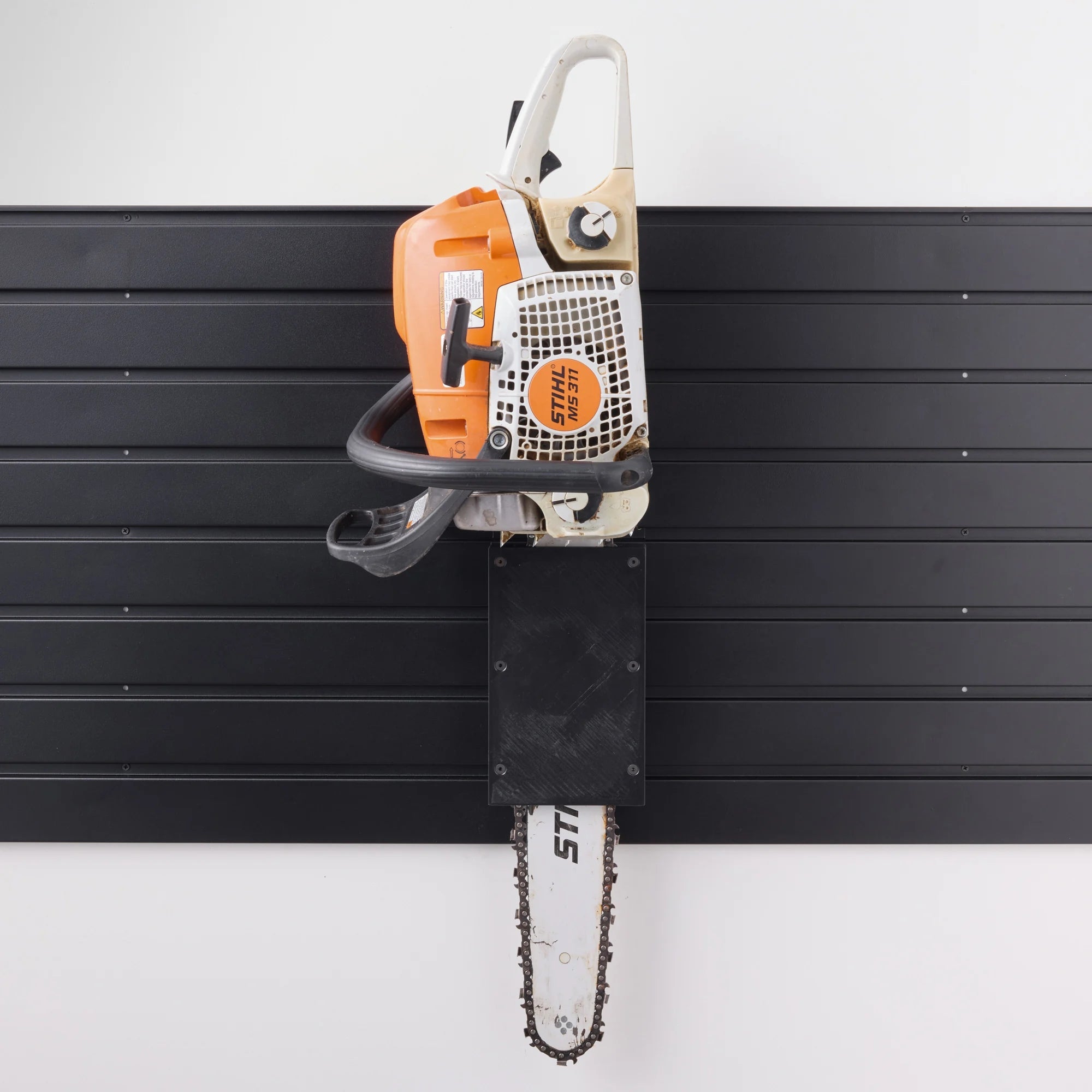 Large Chainsaw Sheath | Heavy-Gauge Steel Chainsaw Holder - Bluegill Steel