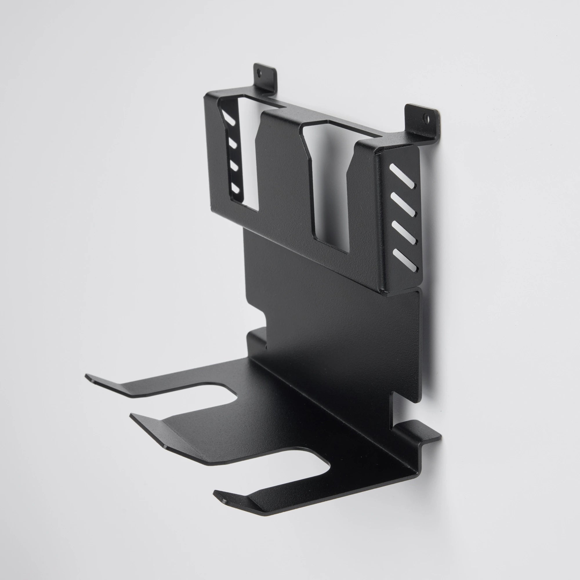 Milwaukee & Dewalt Tool Holder | 2-Drill & 2-Battery Rack - Bluegill Steel