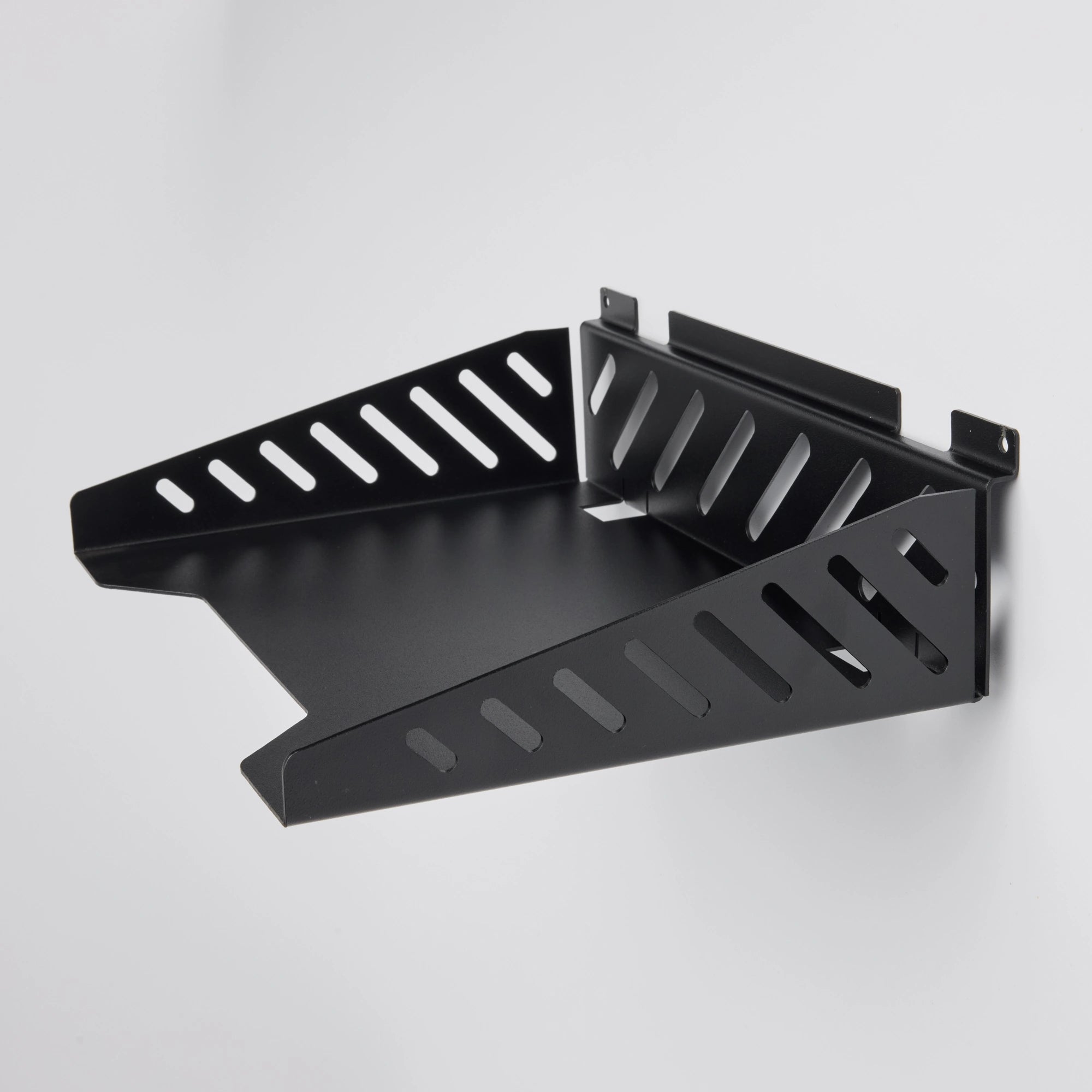 Slatwall Document Tray | Heavy-Gauge Steel Paper & Manual Organizer - Bluegill Steel