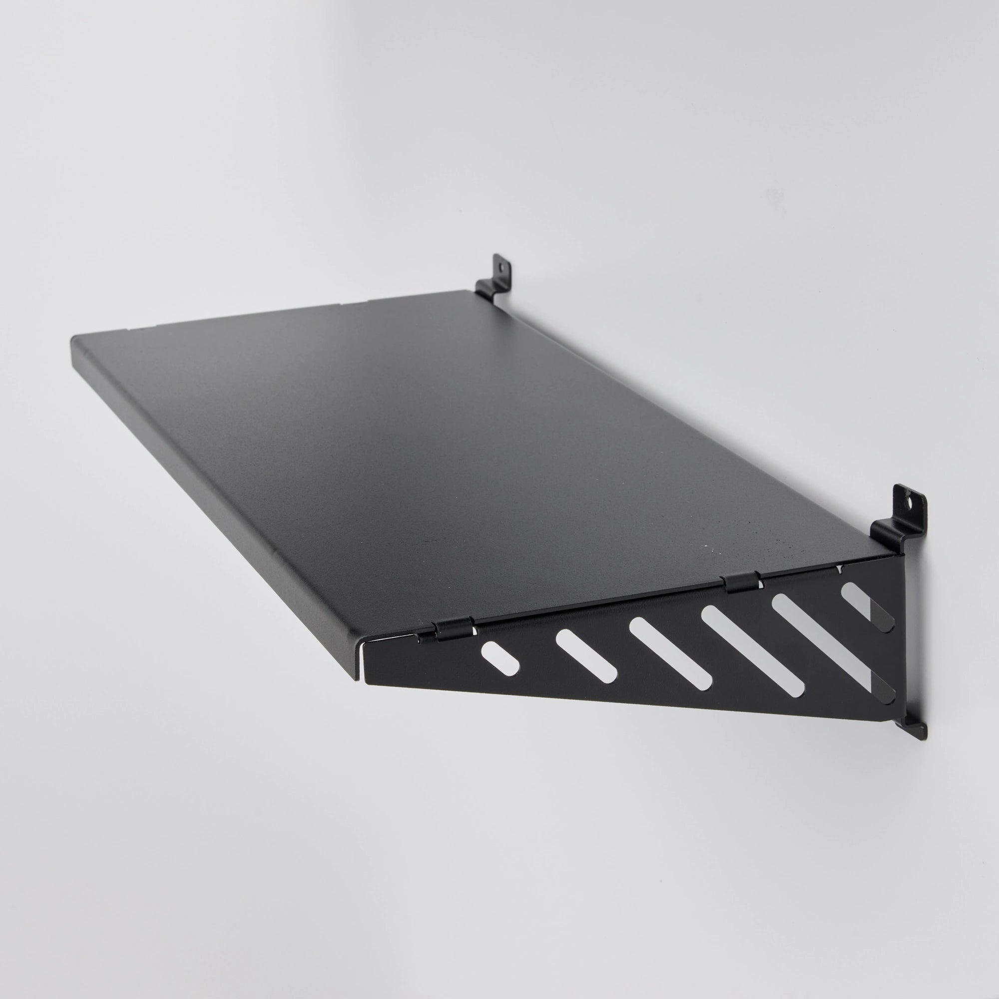 Slatwall Shelf | 17" Heavy-Gauge Steel Storage Surface - Bluegill Steel