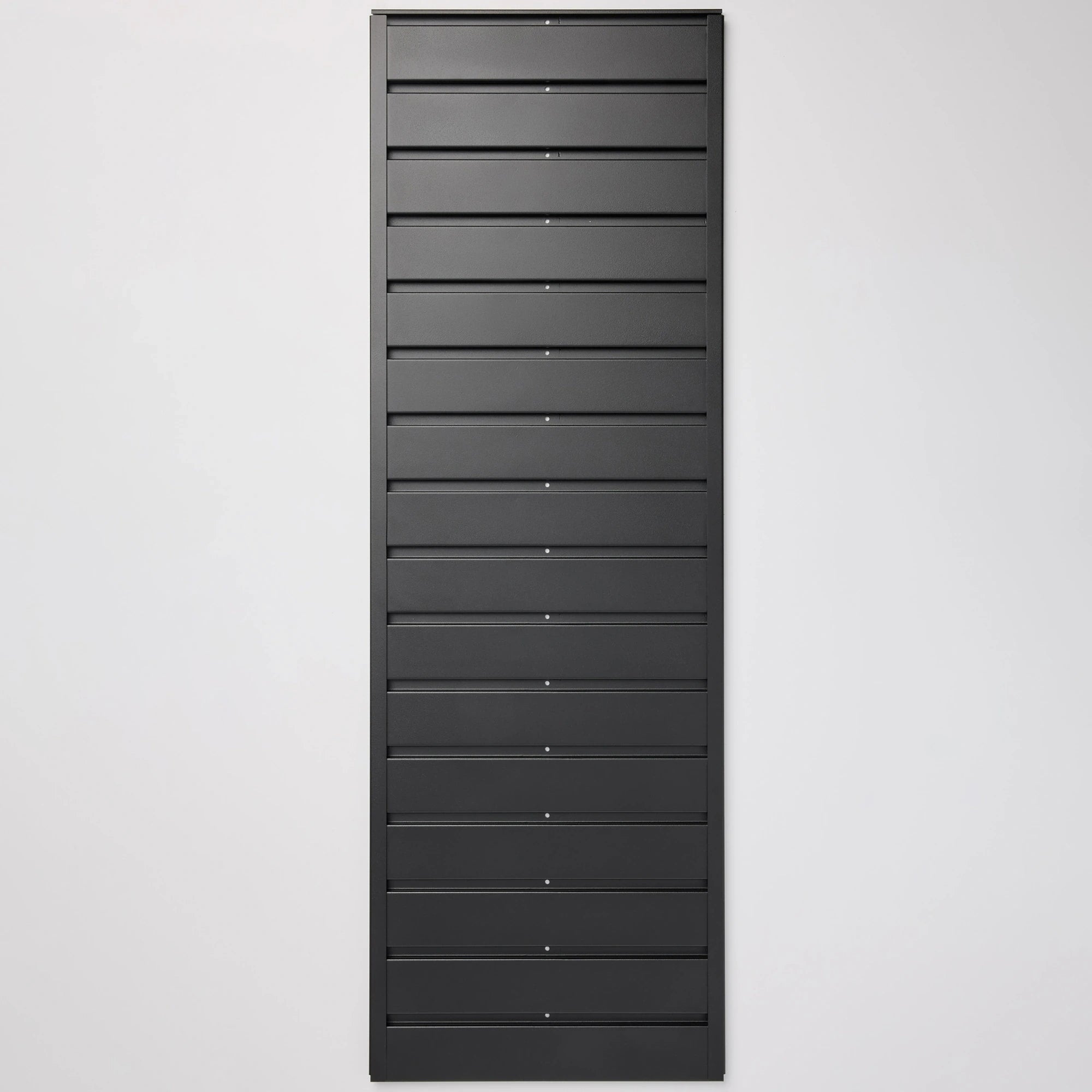 Ultra-Capacity 16" x 48" Vertical Steel Slatwall | Professional-Grade Slat Wall Storage Foundation - Bluegill Steel