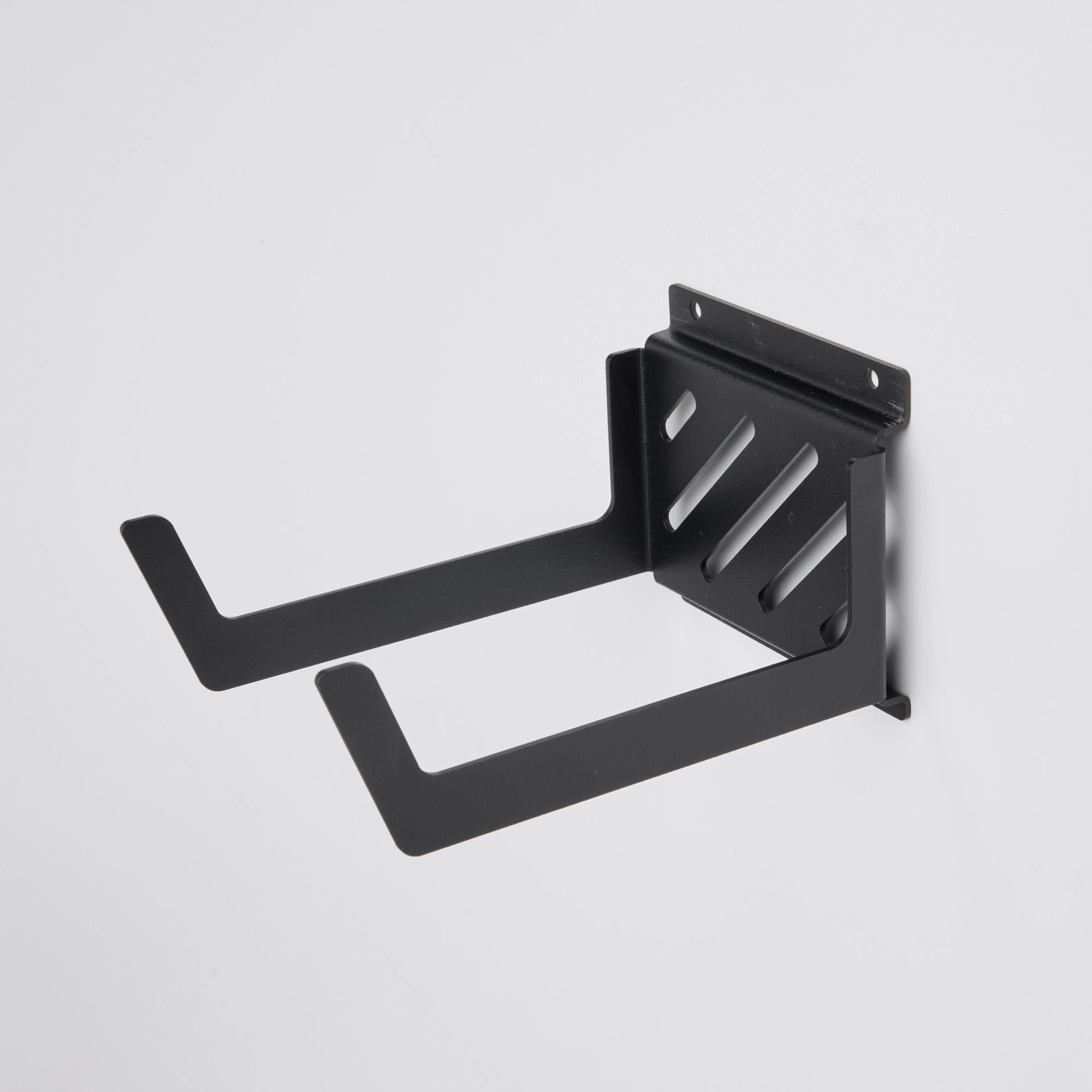 Wide Double Tool Hook | 6" Deep Heavy-Gauge Steel Rack - Bluegill Steel